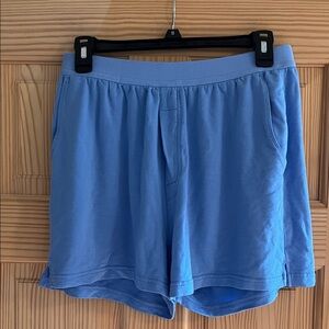 Jamby’s Baby Blue Boxer‎ Shorts with Pockets Size Med